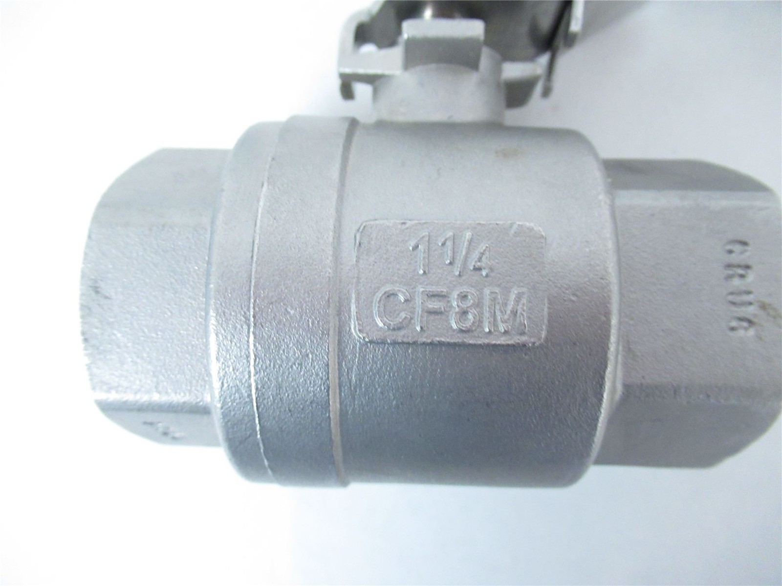 247236 New-No Box; Watts S8000LL11/4 Hydraulic Ball Valve 1.25" CF8M