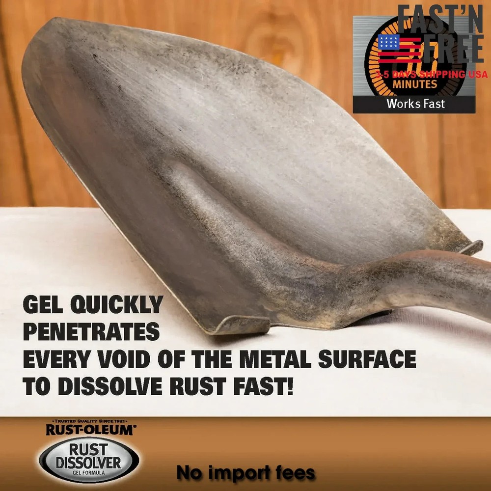 Rust-Oleum Rust Dissolver Gel Spray-300112, 32 oz