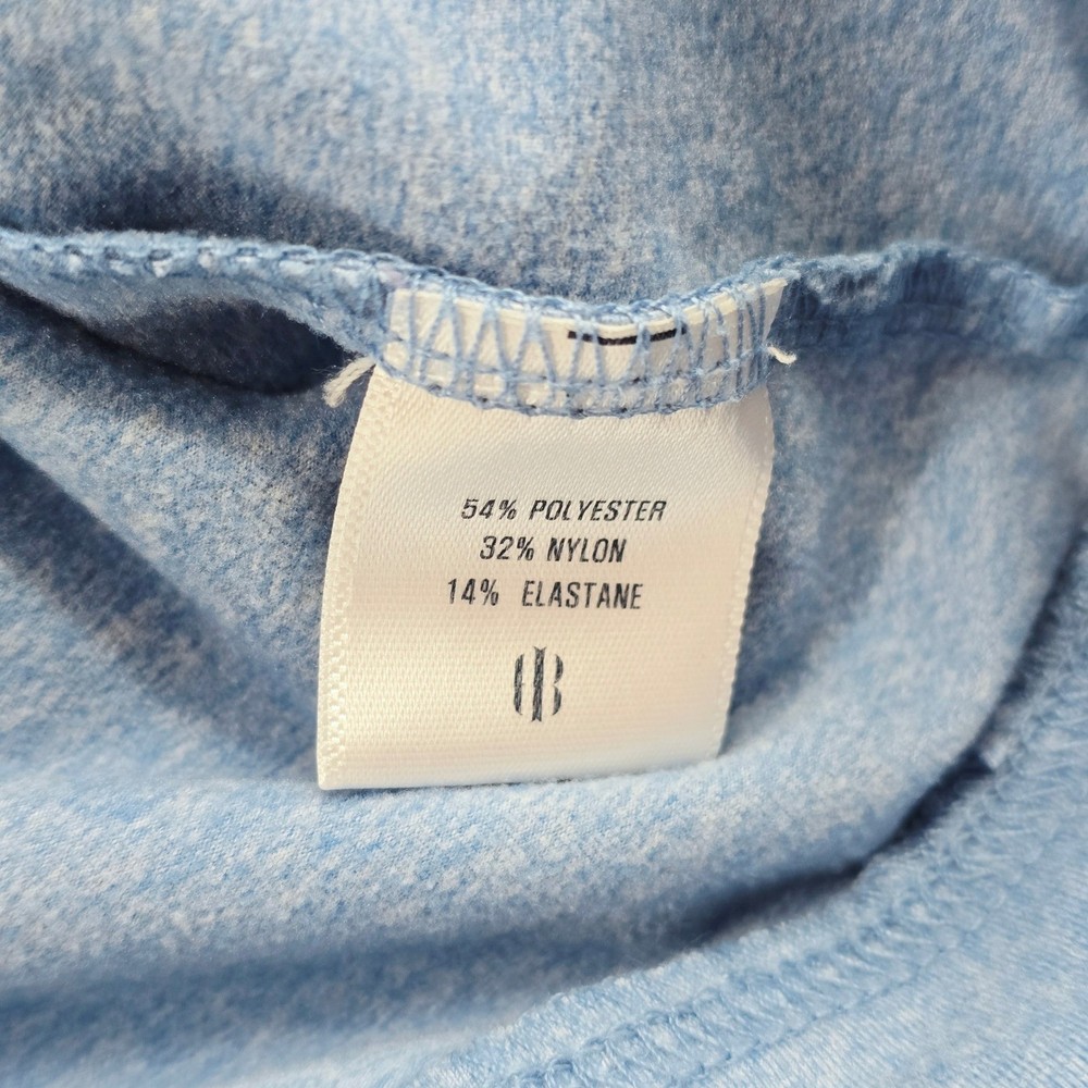 Holderness & Bourne Size Large Blue Quarter Zip Performance Pullover