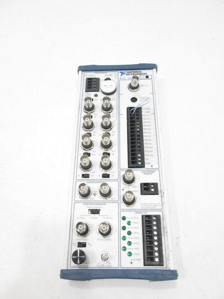 National Instruments BNC-2120 Connector Block w Function Generator, Quad Encoder
