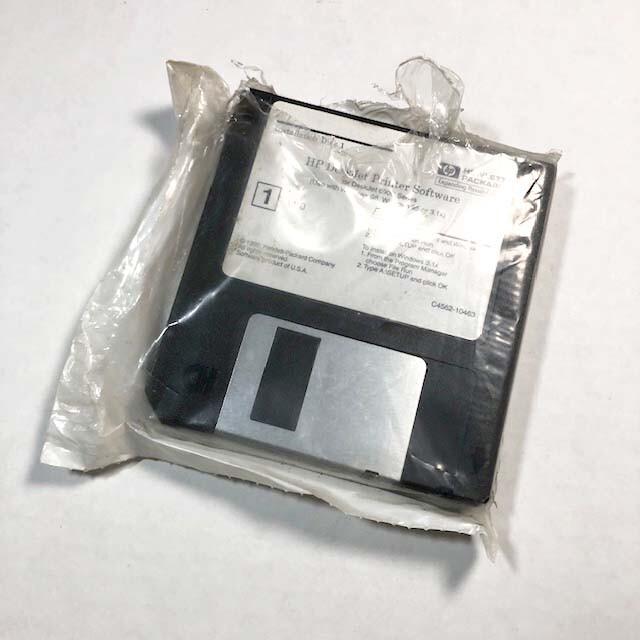 HP Deskjet Printer Software - 4-disc set (3.5)