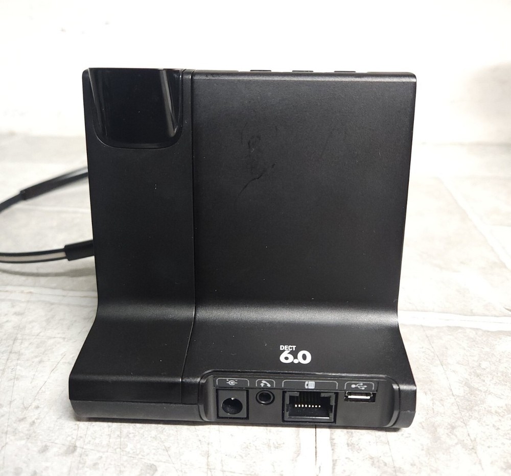 PLANTRONICS W02 DECT 6.0 Wireless Headset System READ