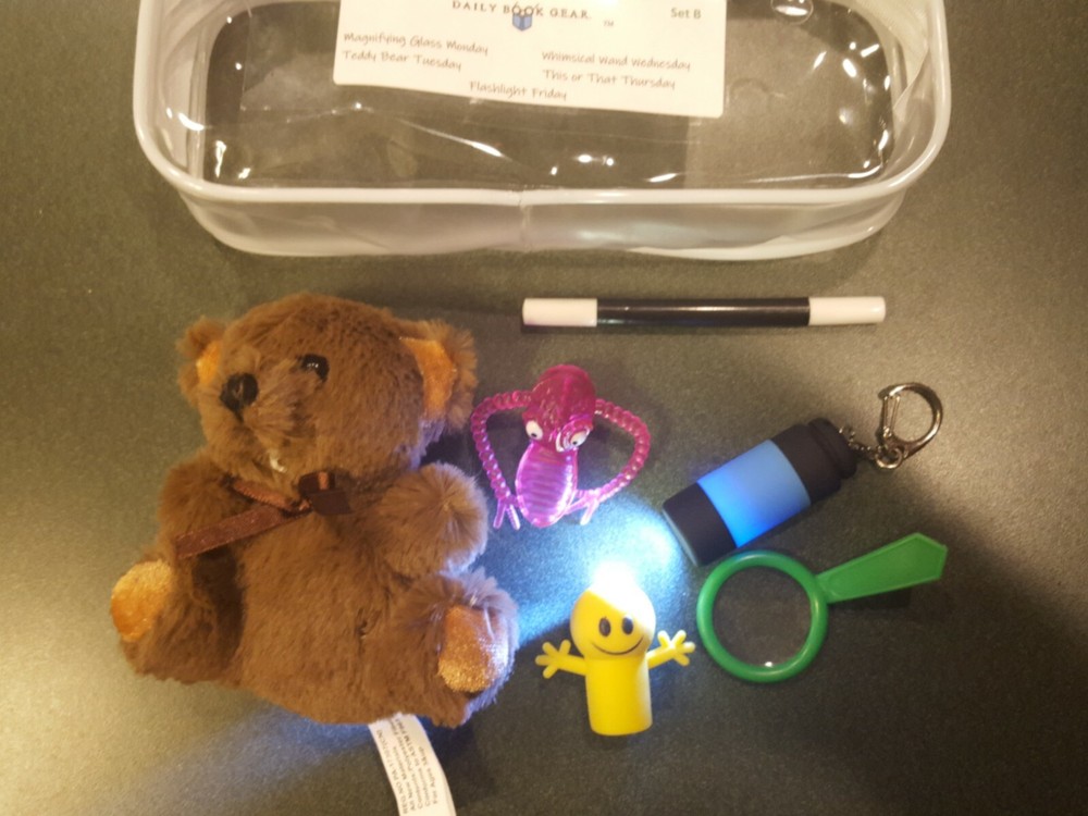 Daily Book G.E.A.R. Set B Educational Tool Kit, Elementary Reading Manipulatives
