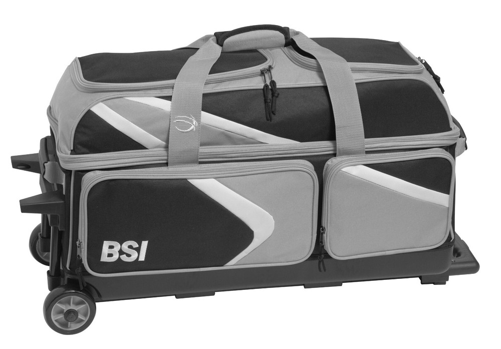BSI Dash 3 Ball Roller Bowling Bag Grey