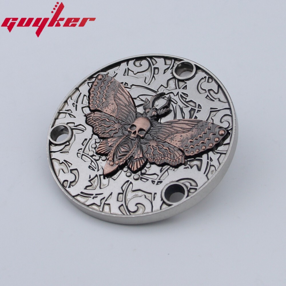 Guitar Toggle Switch Back Metal Cover Butterfly Skeleton Pattern With LP Guitar