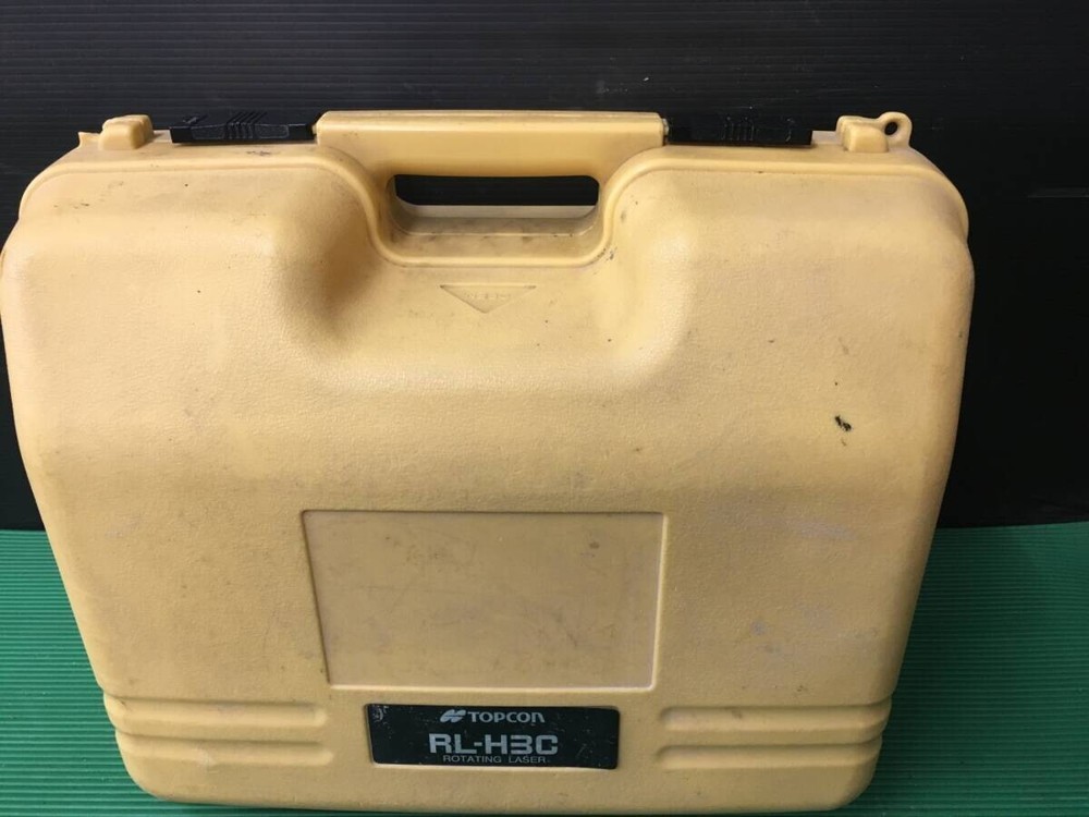 Topcon RL-H3C Rotating Rotary Laser Level Sensor W/ Case Receiver Used From JP
