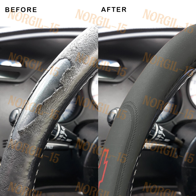 Faux Leather 15" Diameter Car Auto Steering Wheel Cover CHEVROLET CHEVY Red