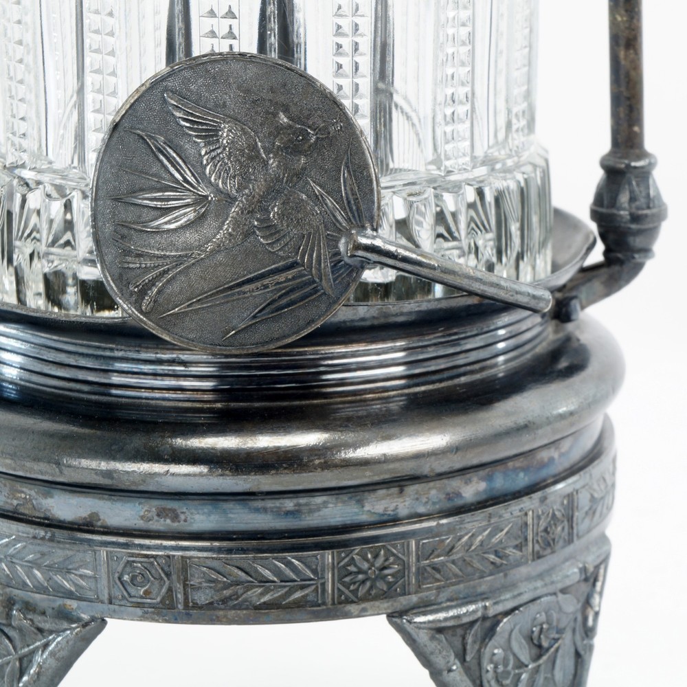 Victorian Aesthetic Movement Pairpoint Pickle Caster Circa 1870