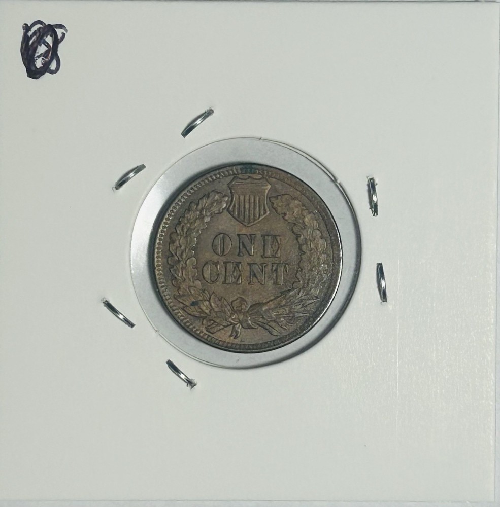 1901 Indian Head Cent Coin Some Luster