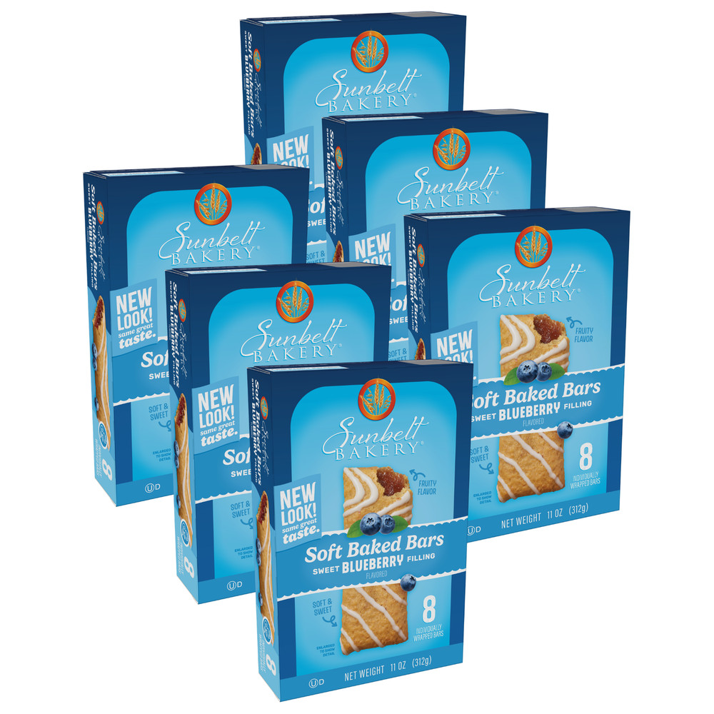 Sunbelt Bakery Blueberry Fruit & Grain Bars, (6-Boxes)