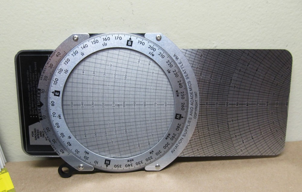 ASA E6-B Metal Flight Computer / Plotter