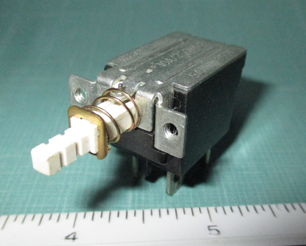 TECX DPST High Current Latching ON-OFF Push Button 250VAC Power Switch KDC-A04-T