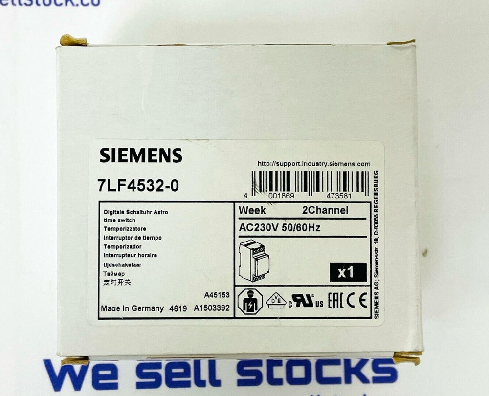 SIEMENS 7LF4532-0 Digital Time Switch