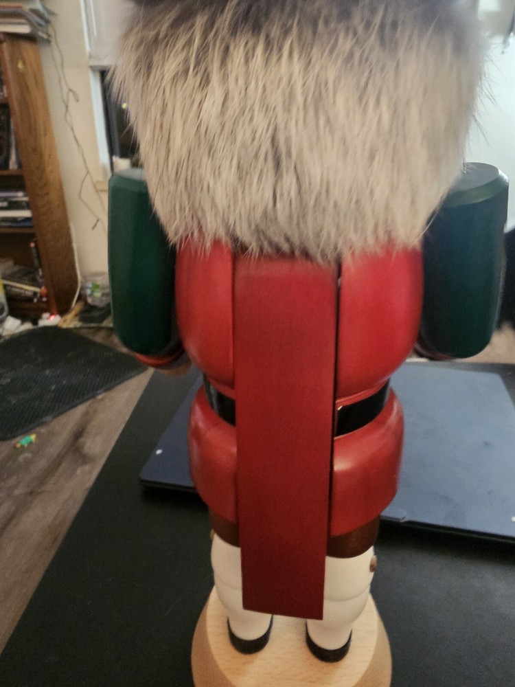 Straco GMBH Town Crier Nutcracker Rare Made in Germany- Missing Staff