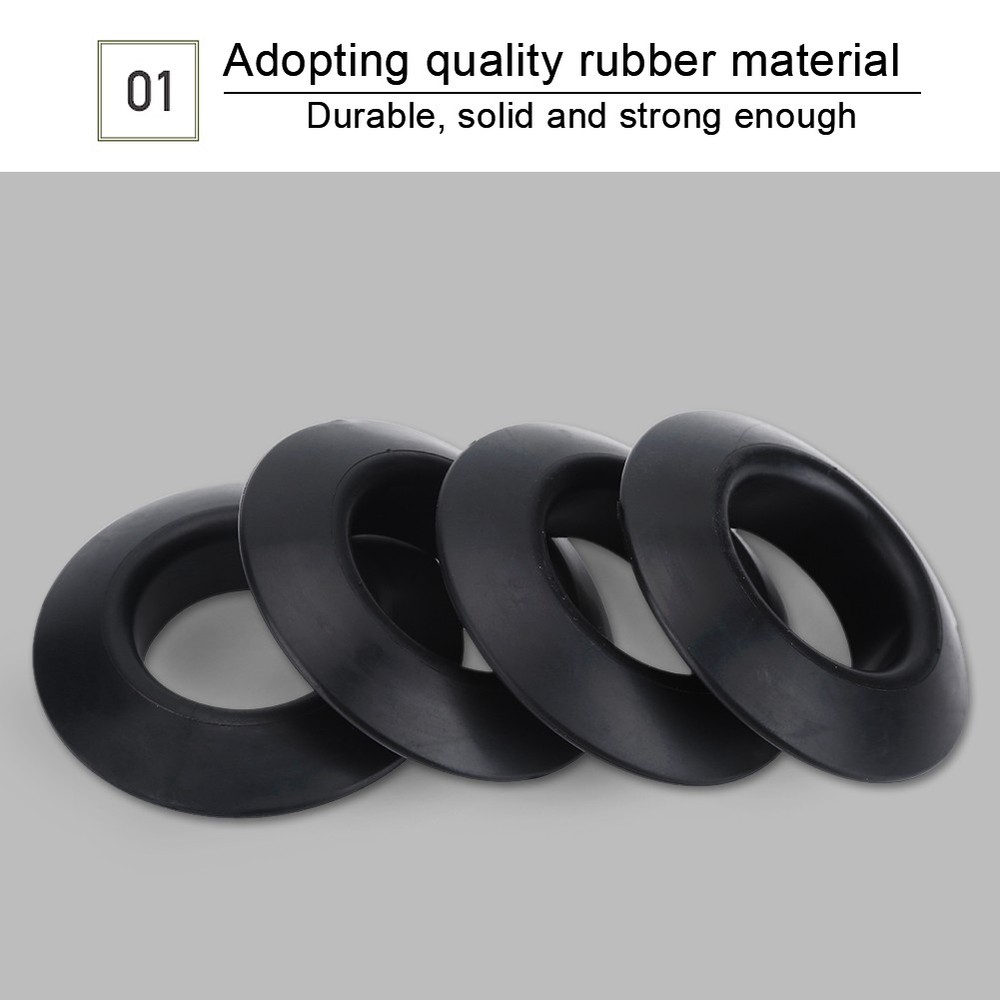 4Pcs Rubber Drip Rings Durable Practical Paddle Accessories For KayaK