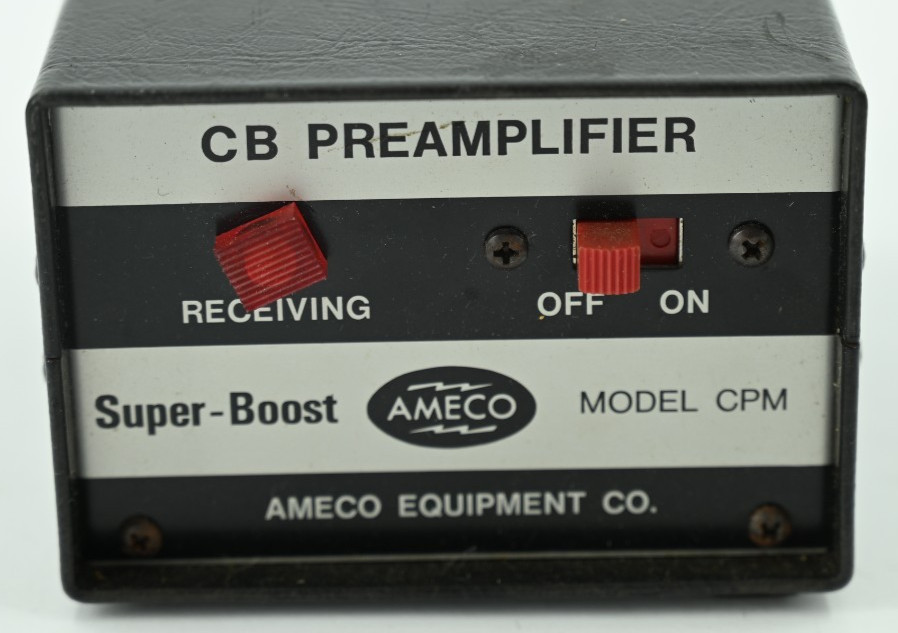 Vintage Ameco Super-Boost CB Preamplifier Model CPM