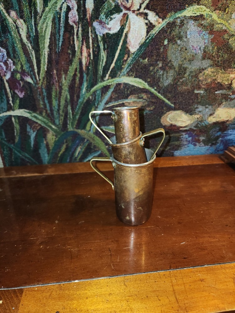 3 Vintage Copper Measuring Cups