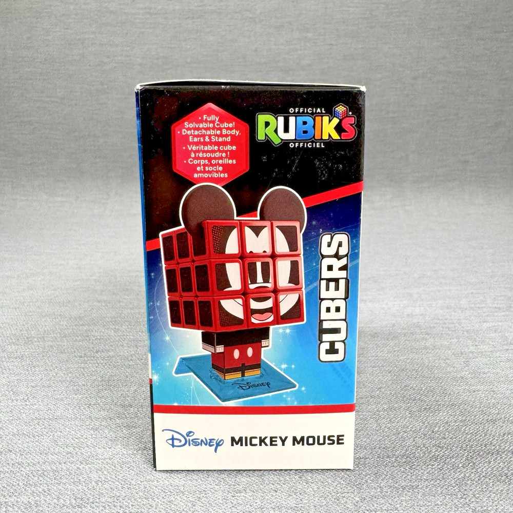 Rubik's Cubers Mickey Mouse Fully Solvable Cube! Ages 8+ Challenge Level 4
