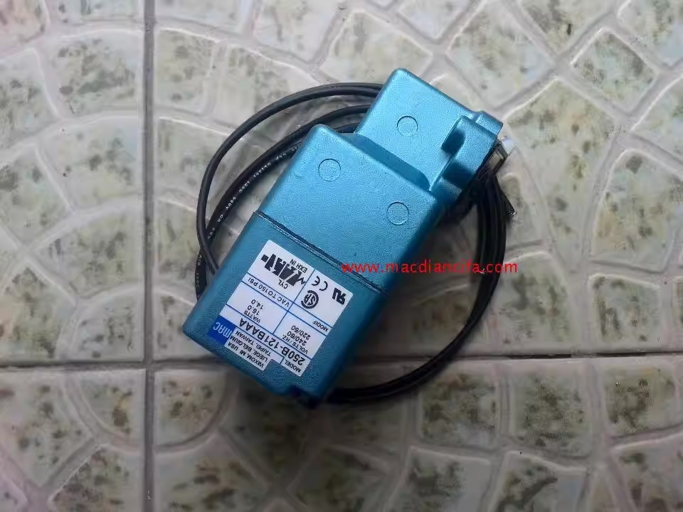 MAC 250B-121BAAA solenoid valve