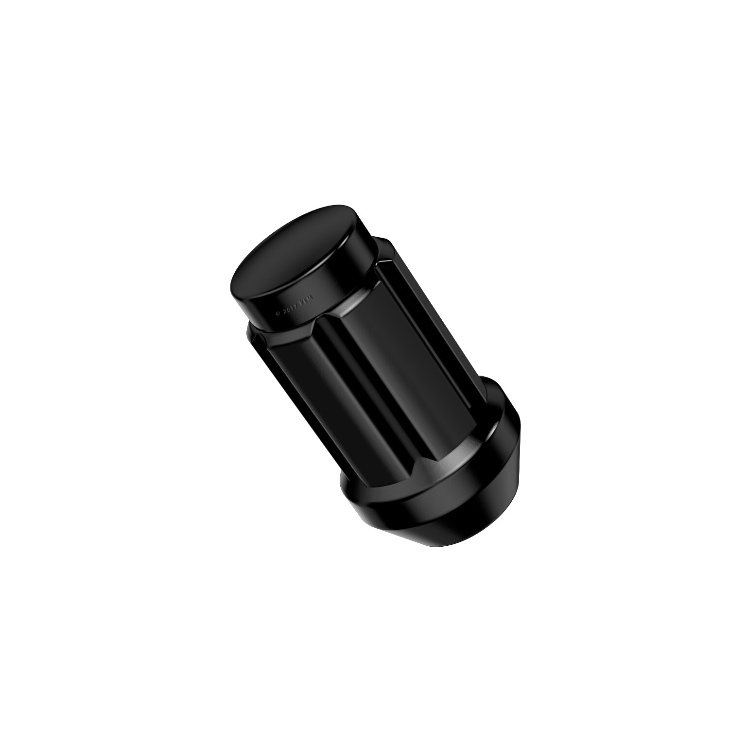 (16) Black ATV Locking Lug Nuts | 10x1.25 | Black | for Honda Yamaha & More