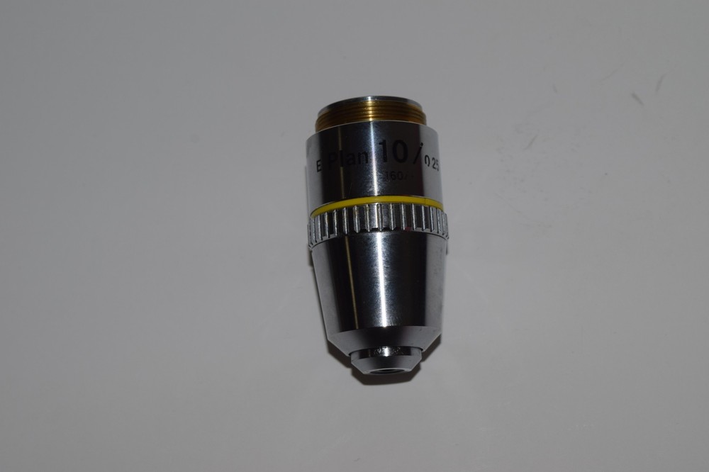 JM NIKON E PLAN 10/0.25 160/- MICROSCOPE OBJECTIVE (KLT9)