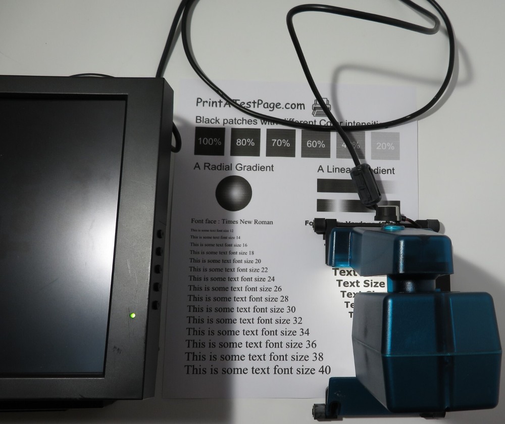 Enhanced Vision Flipper Panel Portable Electronic Low Vision CCTV w/ Case Works