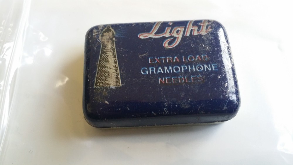 PG254 - Gramophone needles LIGHT EXTRA LOAD Box WITH GRAMOPHONE DOTS
