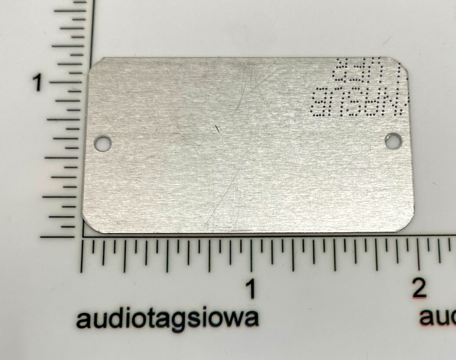 Gibson Amp or Case Logo Badge Black on Silver with Silver Screws