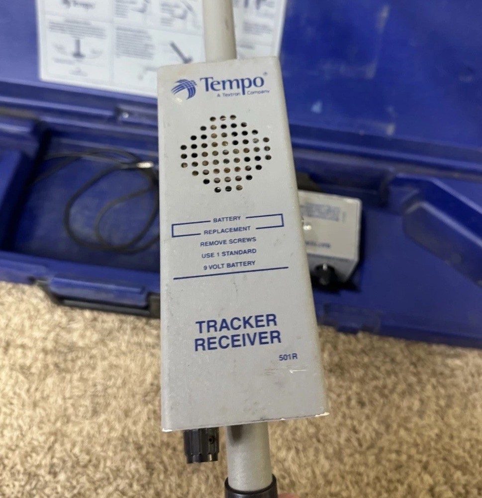 Tempo 501 Tracker II 2 Underground Cable Locator System