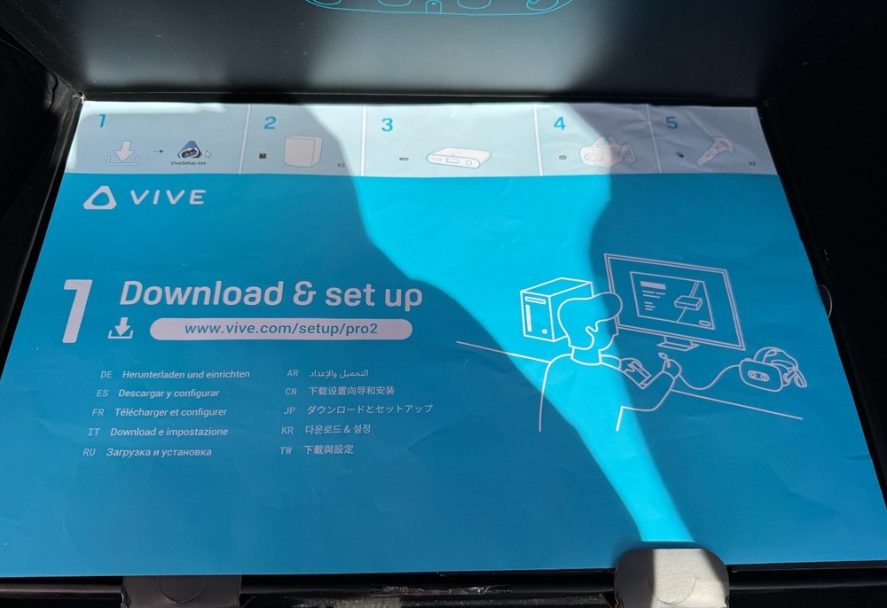 HTC VIVE Pro 2 Virtual Reality System 99HASZ000-00 (Open Box)