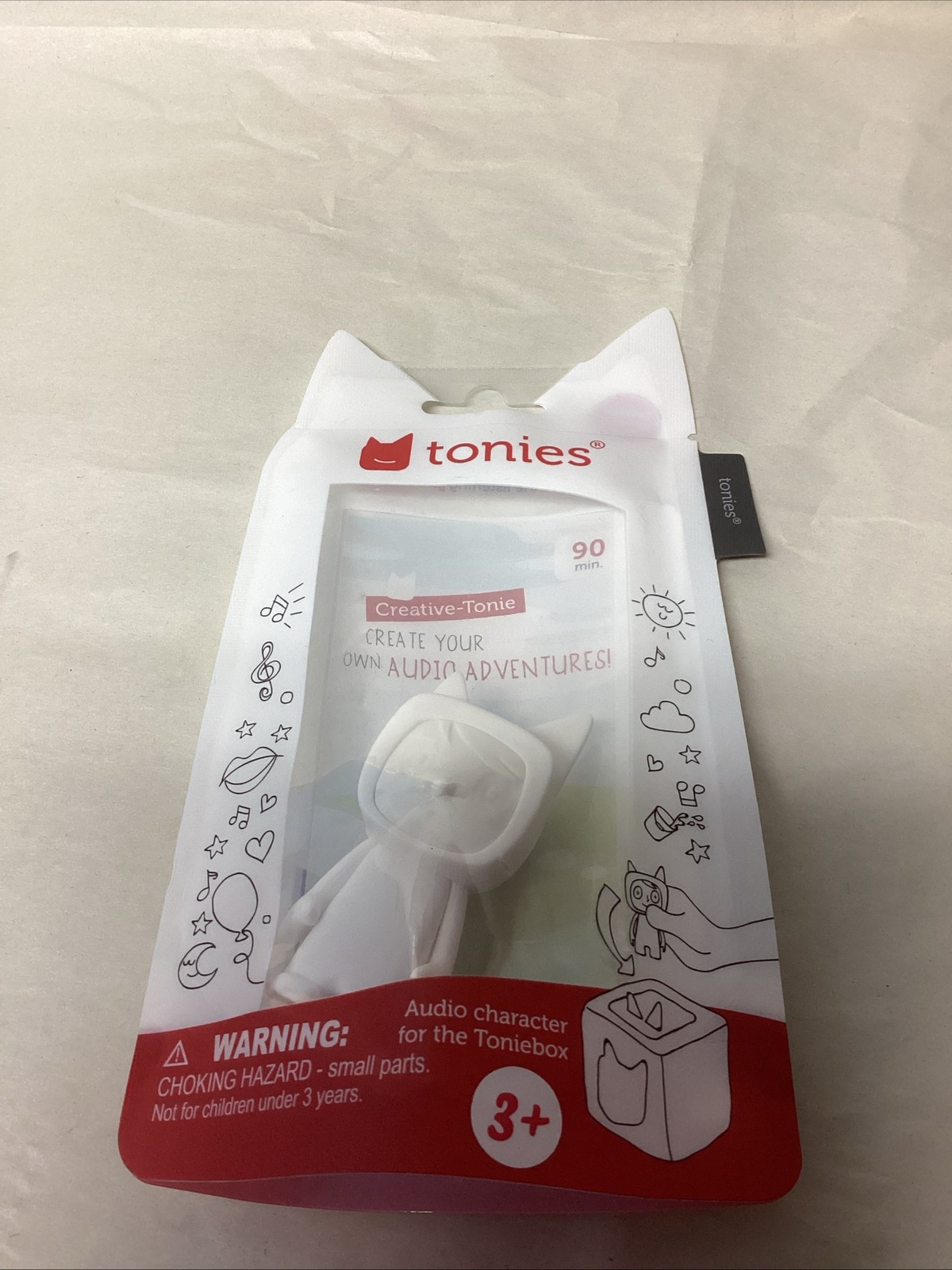 Tonies DIY Creative Toy Figurine; RecordableUpload up to 90 Minutes of Your Own