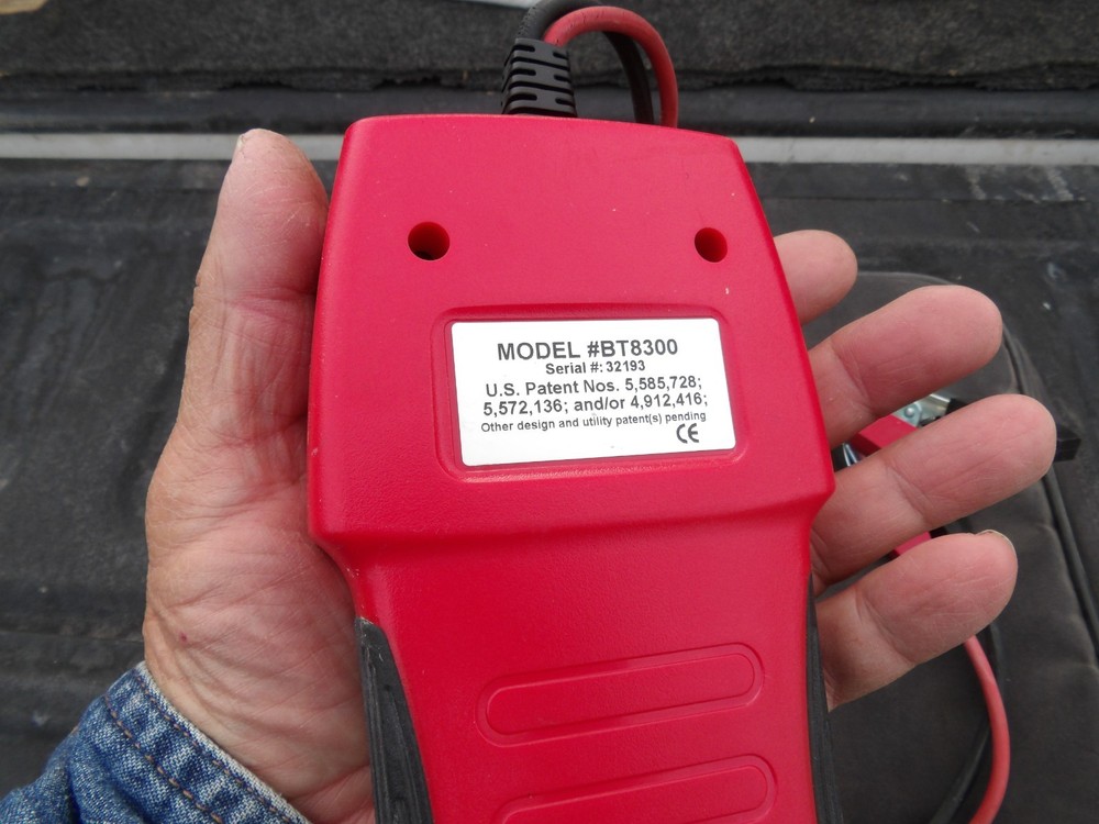 Mac Tools BT8300 Battery Tester Case & Manual MINT