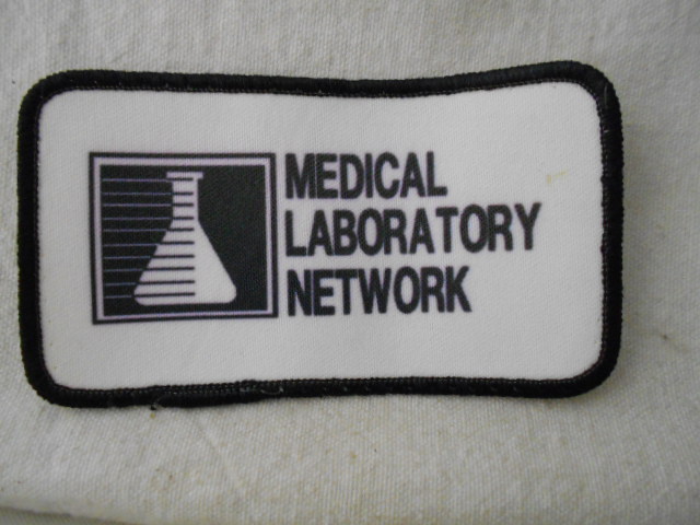 MEDICAL LABORATORY NETWORK  USED COMPANY PATCH TAG