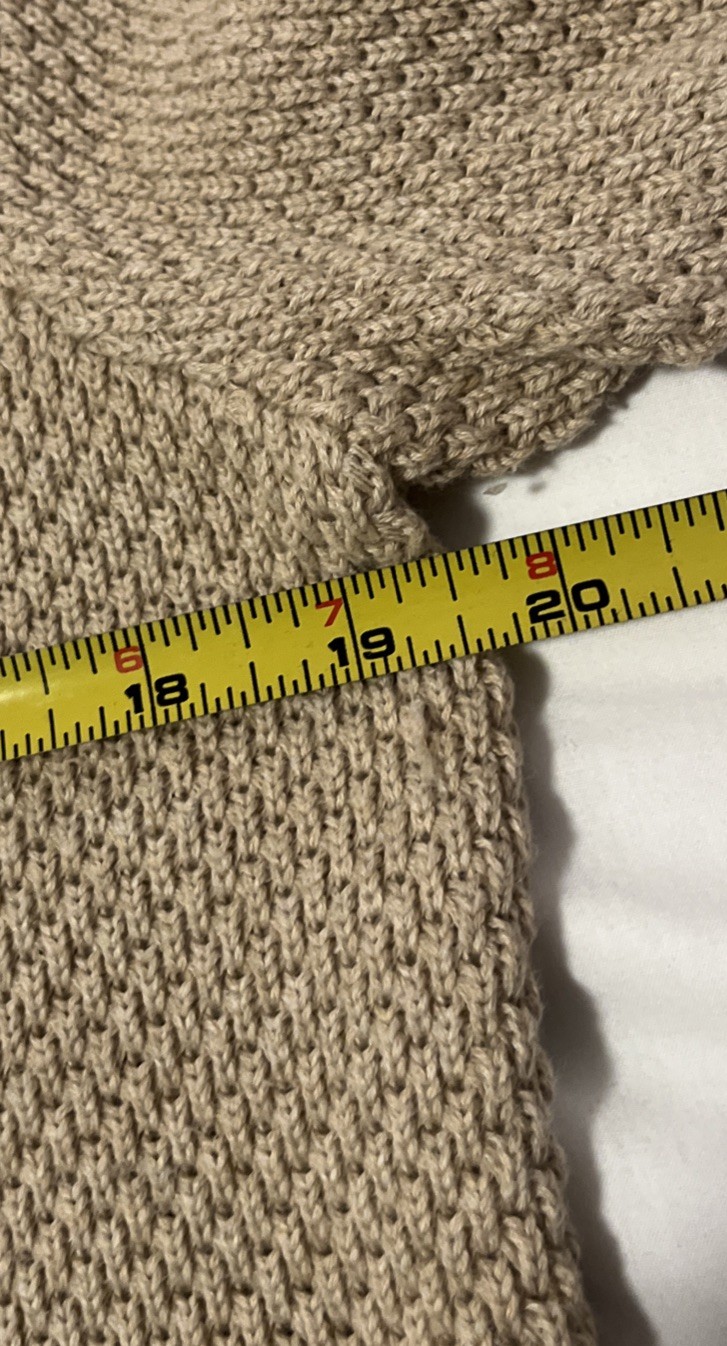 Vineyard Vines Men's 1/4-Zip Sweaters Size Medium Beige/Tan Preppy 1