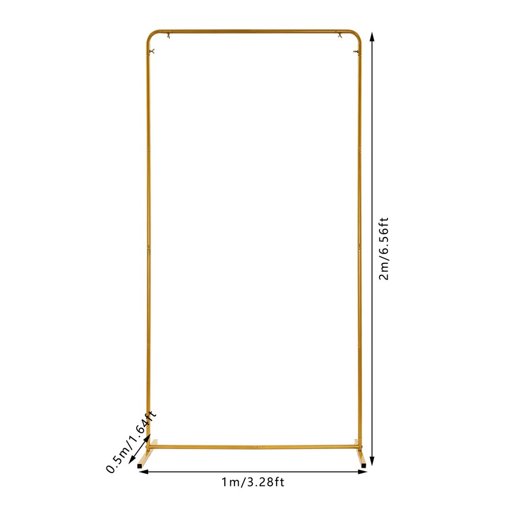 Wedding Backdrop Stand, Backdrop Frame, Backdrop Stand.Capacity 13.23 lbs.Gold