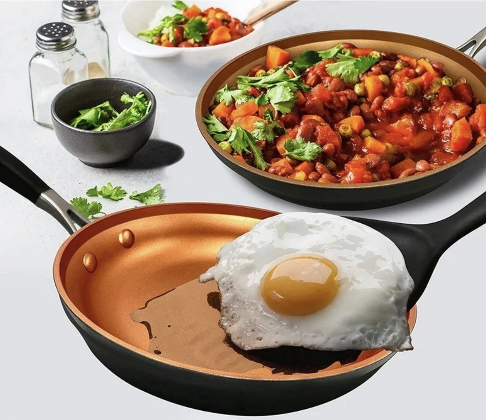 NutriChef 14 Piece Nonstick Ceramic Kitchen Cookware Pots and Pans Set