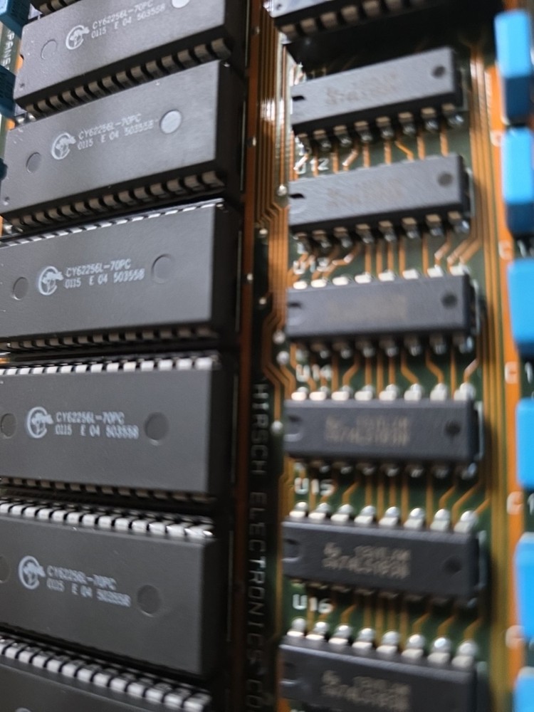 Hirsch Electronics Memory Expansion Board 32K Code 026-0000051 Rev B