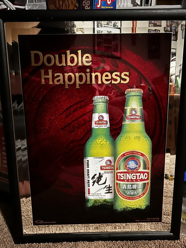 beer mirror sign
