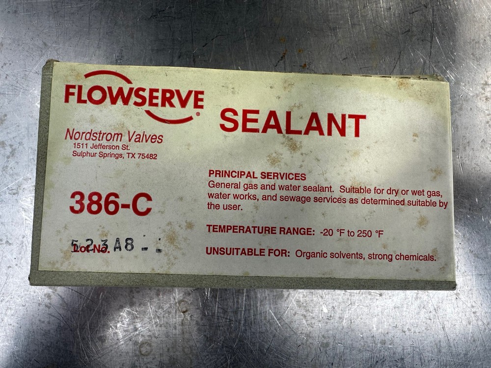 Flowserve 386-C Sealant Unused in Box