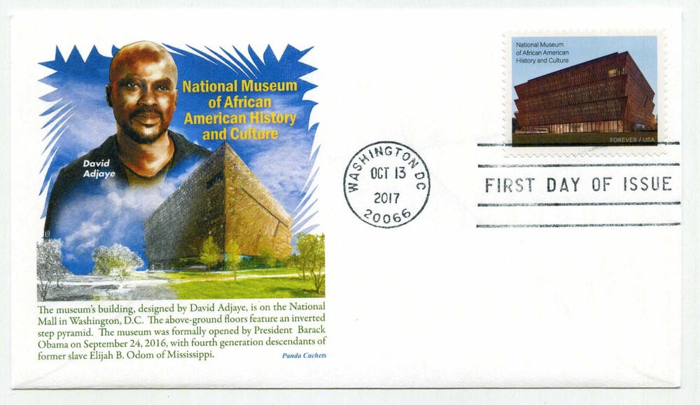 5251 African American History, Panda Cachets, FDC