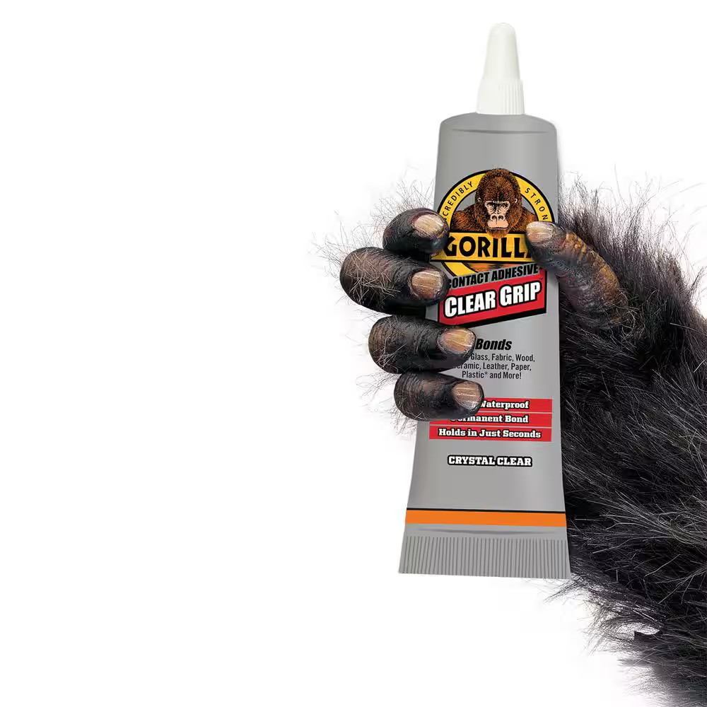NEW Durable Fast-Setting Clear Grip Adhesive – Flexible, Paintable & Waterproof