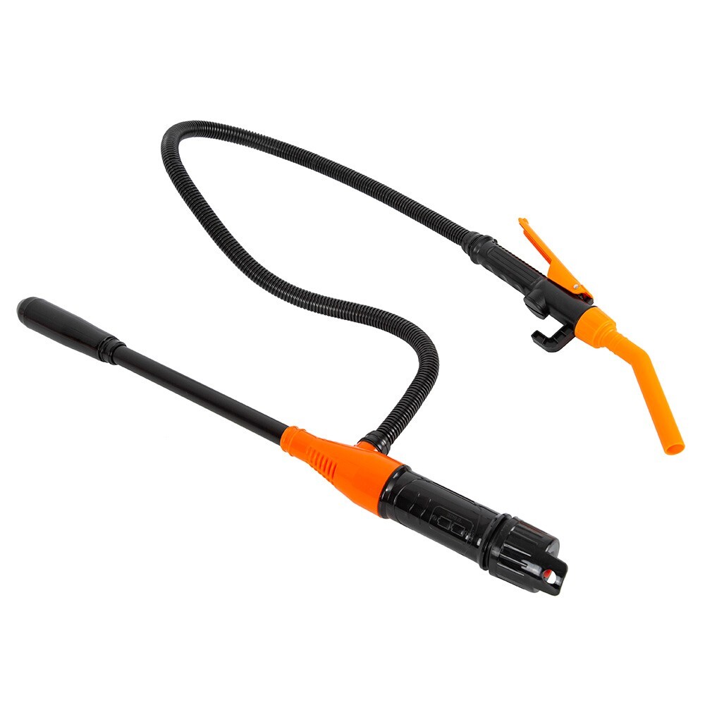 Portable Powered Battery Liquid Transfer Pump 2.4 GPM w/ Flow Control Nozzle