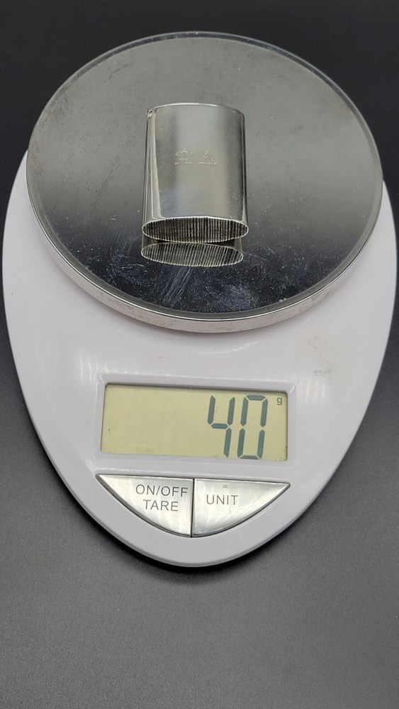Antique Sterling Silver Match Safe Vesta
