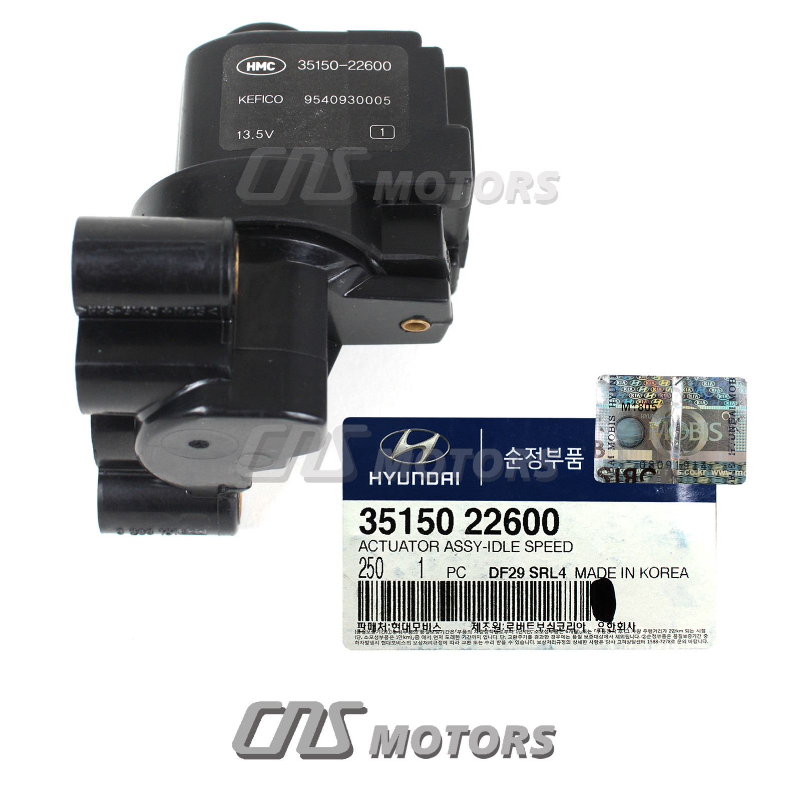 ⭐OEM⭐ Idle Air Control Valve for 00-09 Hyundai Accent Elantra Tiburon 3515022600