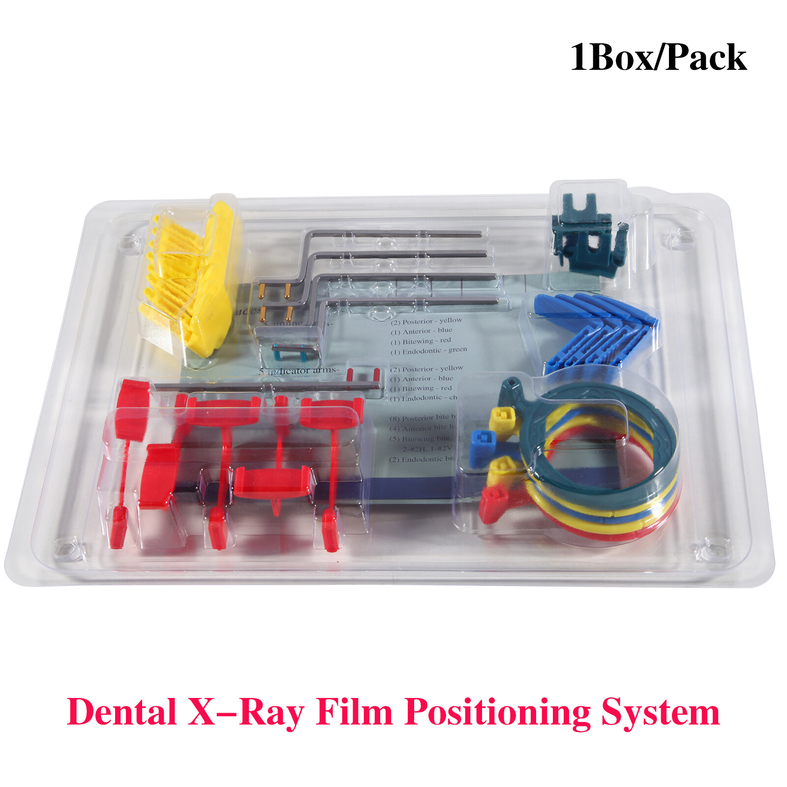 Dental X-Ray/XCP Film Kit Positioner Holder Complete Positioning System In Bulk
