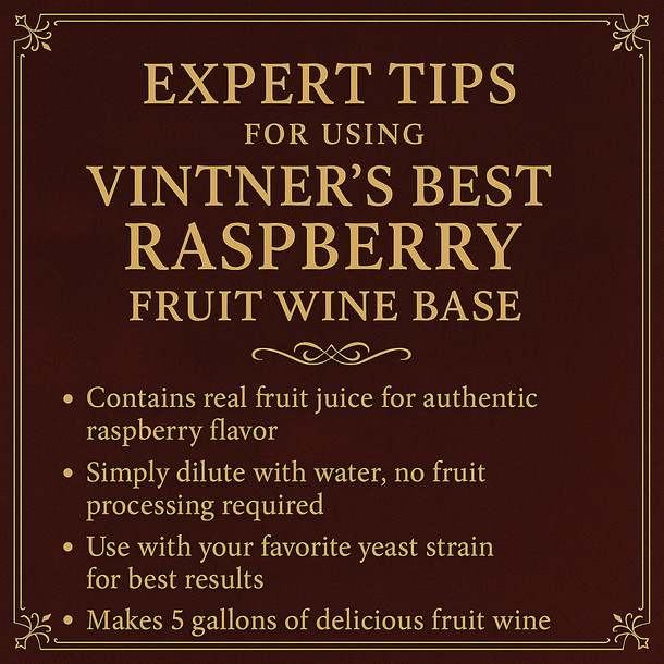 LD Carlson Vintner's Best Raspberry Fruit Wine Base