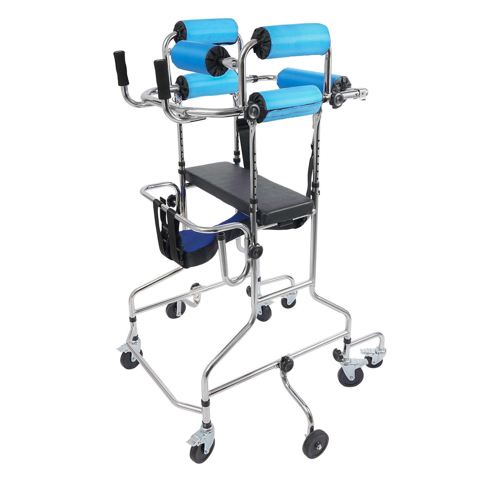 Adult Walker for Seniors Hemiplegia Rehabilitation Standing Frame,Anti Recline