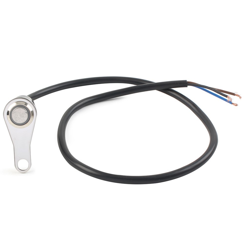 Motorcycle Switch ON/OFF Handlebar Mount Push Button Headlight Self-Return Blue