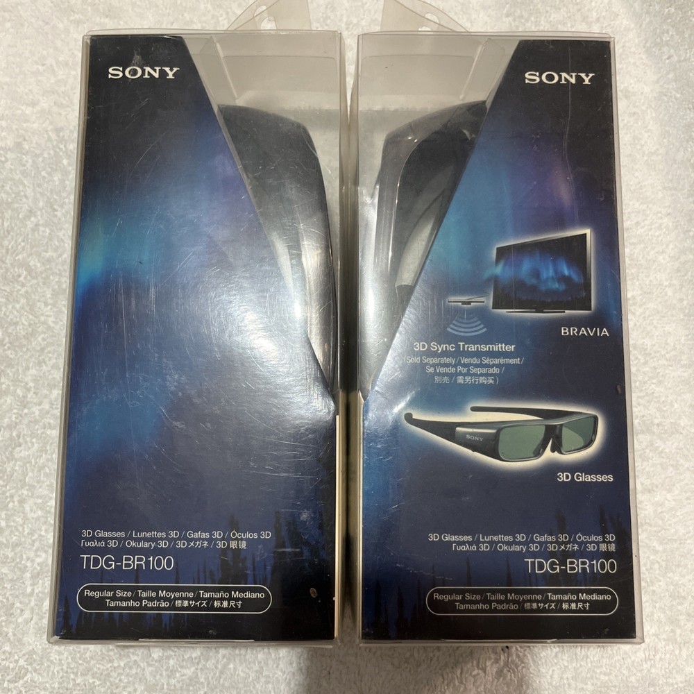 Sony 3d glasses x2