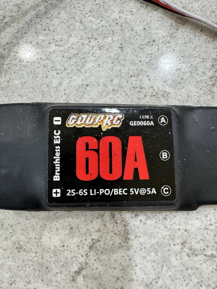 GoupRC 60a Brushless ESC